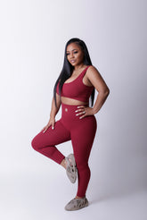 B Wine Seamless 2 piece set